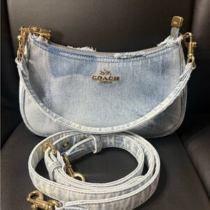Coach Teri in loved denim w/o charms